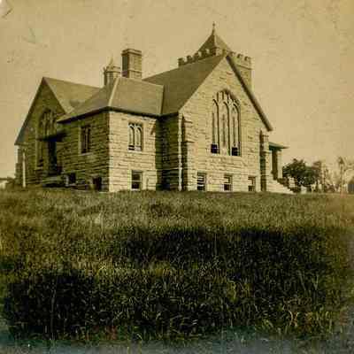 Back of First Congregational Church