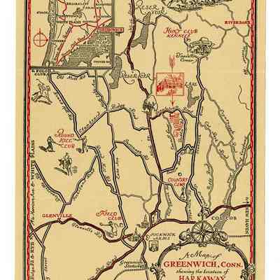 Map Showing Harkaway Estate Dingletown Road