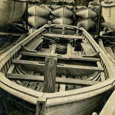 Stacked Boats
