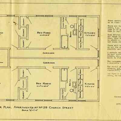 Apartment Floor Plan 59 Church Street