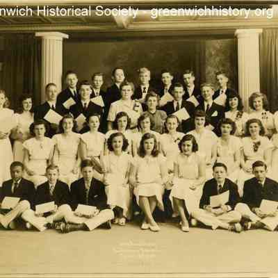 New Lebanon School Class of 1948 Graduation