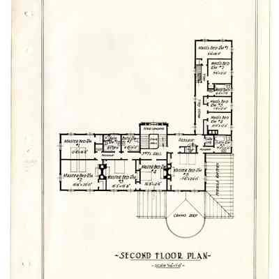 Curtiss Residence Report Lake Avenue Plan 2