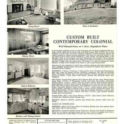 Contemporary Colonial Cameron Drive Front