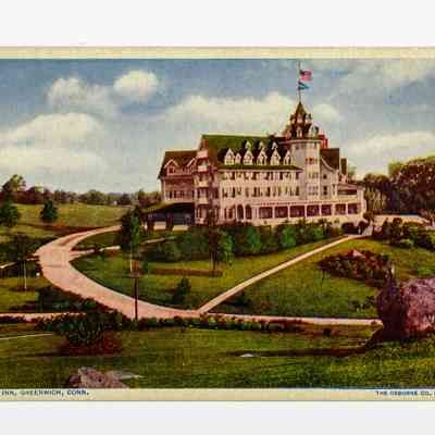 Edgewood Inn Postcard A