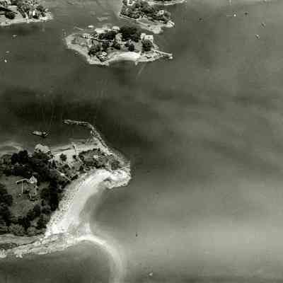 Shell Island Aerial View