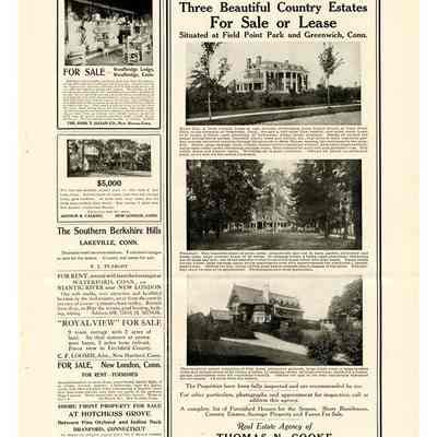 3 Estates for Sale Field Point Park