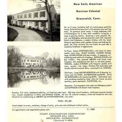 Garrison Colonial Orchard Hill Lane