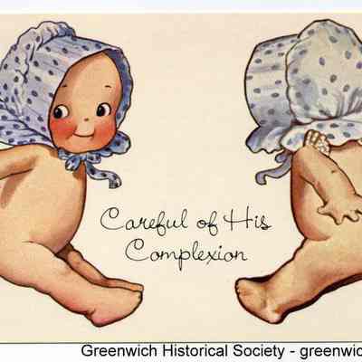 Kewpie Careful of His Complexion