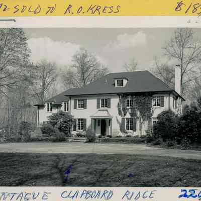 Montague House Clapboard Ridge Road