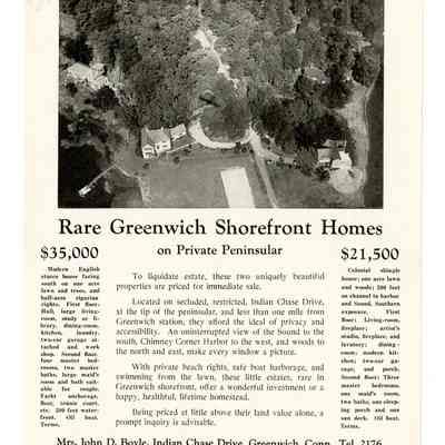 Rare Greenwich Shorefront Homes Indian Chase Drive