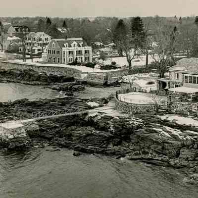 Old Greenwich Inn Aerial View C