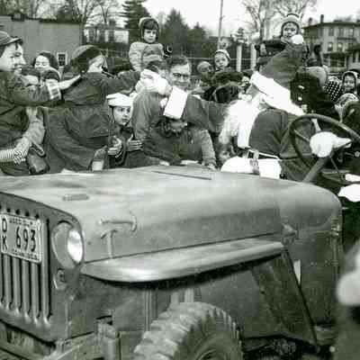 Parading Santa A