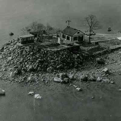 Wee Captain's Island Aerial View K