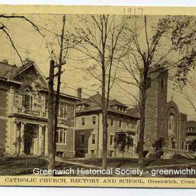 St. Mary's Catholic Church, Rectory, and School
