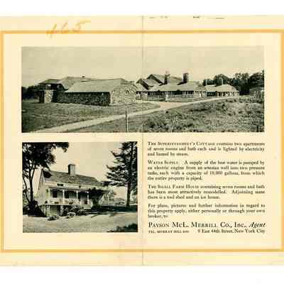 Gentleman's Estate Clapboard Ridge Road Back