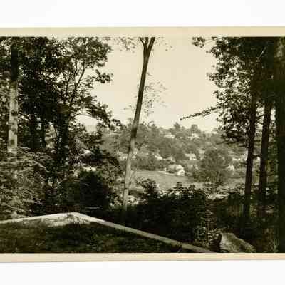 View from Hickory Drive towards Pemberwick Road