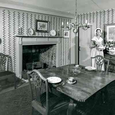 Woman in Dining Room