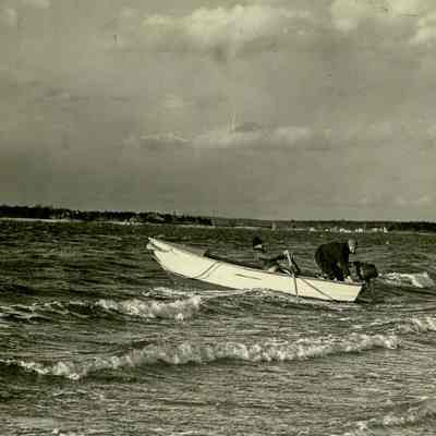 Boat on the Ocean A