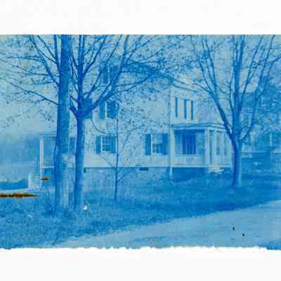 Parker Residence Sound Beach Avenue Cyanotype A