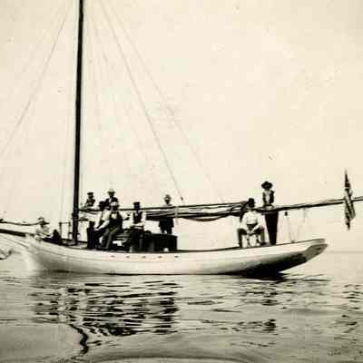 Sailboat on Long Island Sound