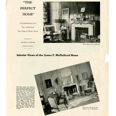 McClelland Estate Interior Fairfield Avenue