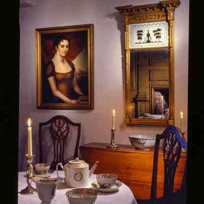 Bush-Holley House Interior Negative I
