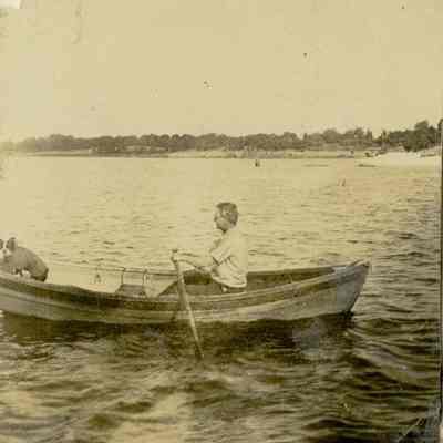 Melville Mead in Rowboat B