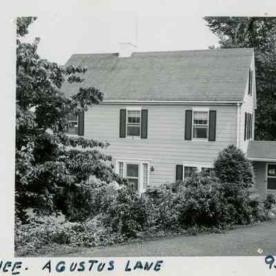 McGhee House Augustus Lane