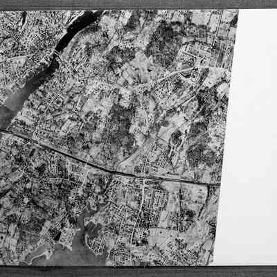 Aerial Photographic Map of the Town of Greenwich, 1929