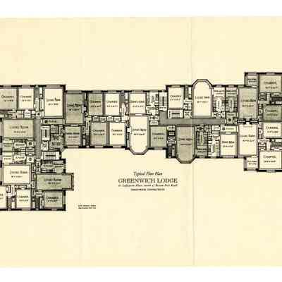 Greenwich Lodge 47 Lafayette Place Plans