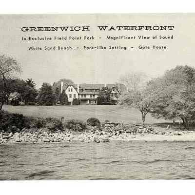 Waterfront Property Field Point Park 1