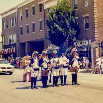 Historically Costumed Marchers A