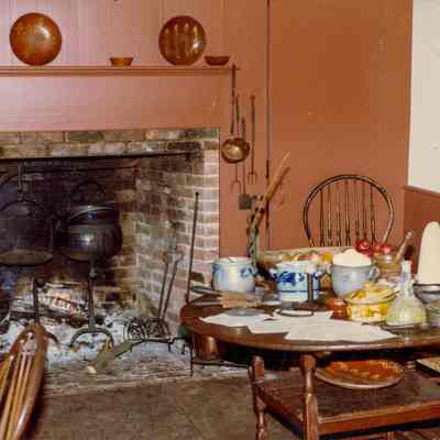 Bush-Holley House Cookfire A