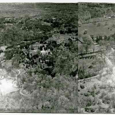 Aerial View of Two Houses (Cooke)
