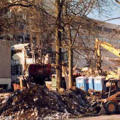 Greenwich Hospital Demolition J