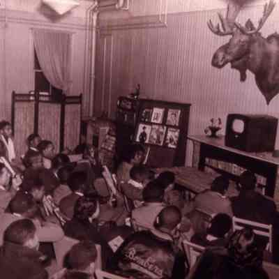Crispus Attucks Association Listening to the Radio