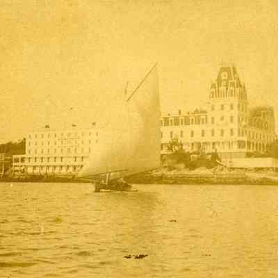 Sailboat at Indian Harbor Hotel