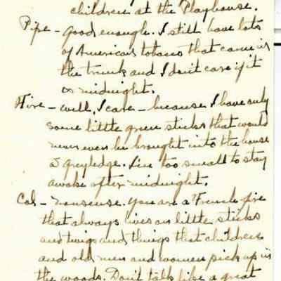 Letter from Col. Raynal C. Bolling to his children