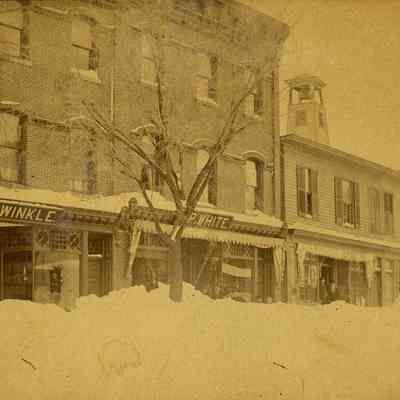 Greenwich Avenue Snow Storm of 1888