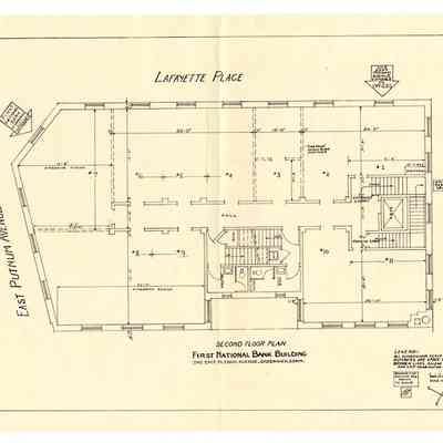 First National Bank East Putnam Avenue Plan 1