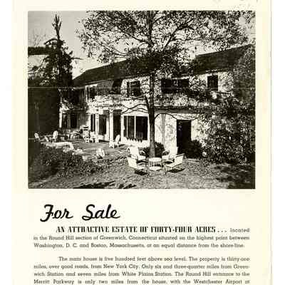 Cummings Estate Round Hill John Street Brochure 1