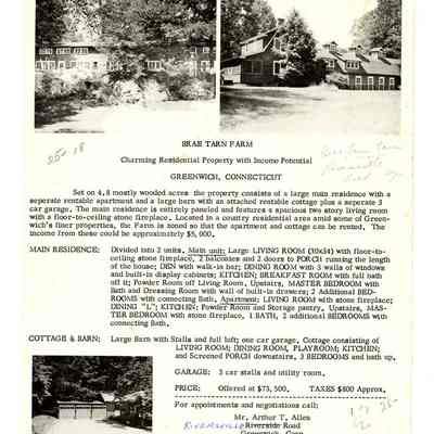 Brae Tarn Farm Riversville Road