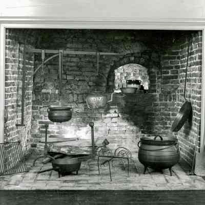 Bush-Holley House Kitchen Fireplace D