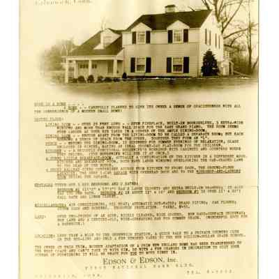 Anderson Road House Ad
