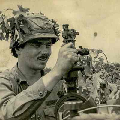 Soldier in Camouflage