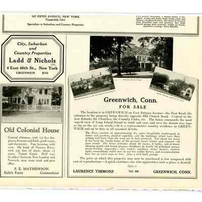 Residence Old Church Road and East Putnam Avenue