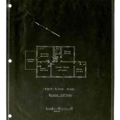 Black Residence Riversville Road Floor Plans