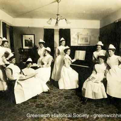 Greenwich Hospital Nurses Relaxing