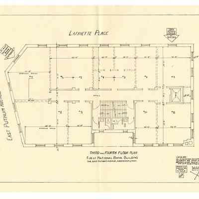 First National Bank East Putnam Avenue Plan 2