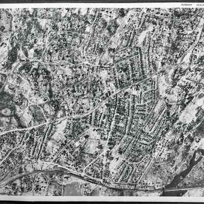 Aerial Photographic Map of the Town of Greenwich, 1929